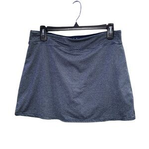Lola Navy Striped Skort Size Medium